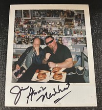 Jim The Anvil Neidhart Signed Polaroid Original Photo Auto WWF WWE Wrestling