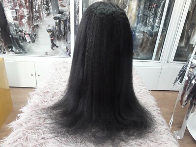 22'' BRASILIANISCHE SEIDE BASIS TOP KLEBERLOS VOLLE LACE PERÜCKE 180% DICHTE VERSAUT GERADE