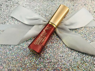 GOLDEN ROSE Shimmer Gloss Lippen Glanz 60 Cuivré Doré Pailleté 8ML