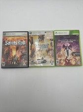 Saints Row 1, 2, & Gat Out Of Hell Bundle Xbox 360 - Both CIB TESTED!