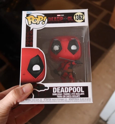 NICE Vintage Funko Pop! Figure Pop Toy Figurine Movies Deadpool #1362 Marvel NR