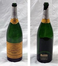 Empty Veuve Clicquot Ponsardin Brut Champagne Glass Bottle 3 Liter 19" France
