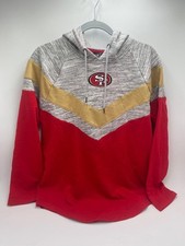 NFL Team Apparel San Francisco 49ers Hoodie/Sweatshirt Women  s Medium or Large