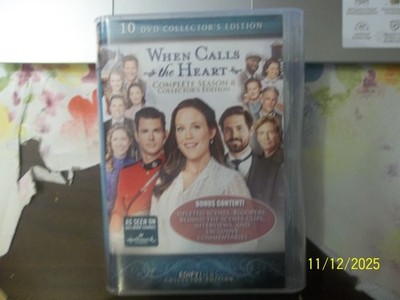 WHEN CALLS THE HEART~COMPLETE SEASON 8 COLLECTOR'S EDITION~2021 VG/C 10 DISC DVD