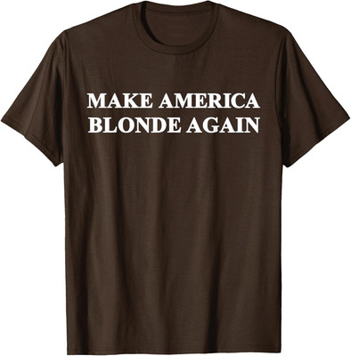 Make America Blonde Again Present Country Lover Help Unisex T-Shirt