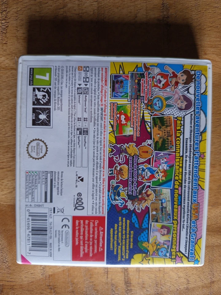 Yo-kai Watch 3 Nintendo 3DS PAL FR - Complet Très Bon État (Yokai / CIB), photo 2 sur 5