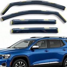 Extra Durable in-Channel Rain Guards Window Visors for GMC Terrain 2018-2024 ...