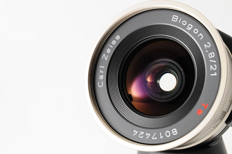 [NEUWERTIG] Contax Carl Zeiss Biogon 21mm F2.8 Objektiv GF-21 Sucher G1 G2 aus JAPAN - Bild 3 von 4