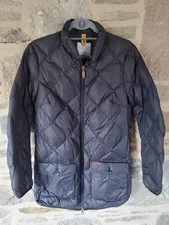 Peak Performance Joyce Lo Quilted Duck Down Black Puffer Jacket Women Size M