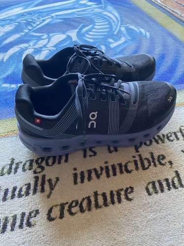 On Cloudgo Shoes Mens 9.5 Black Shale Road Running Marathon Trainer WORN 2x! - Picture 6 of 10