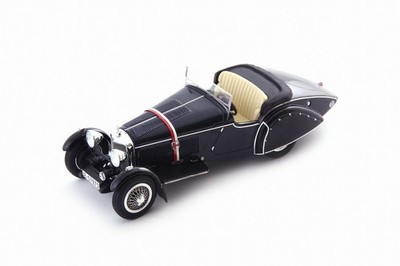 Auto Cult 5048 1/43 Mercedes SSK Glaser Blue Black 1931 Model Car