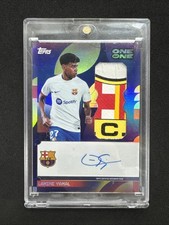 Topps FC Barcelona 2024-25 Team Set Lamine Yamal Patch Auto 1/1