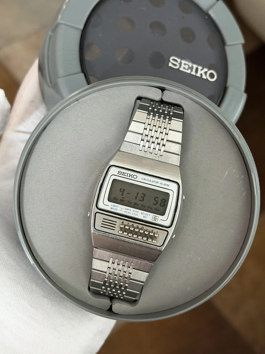 Seiko Watches with Calculator for sale | eBay