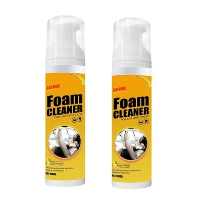 2Pcs Multipurpose Foam Cleaner Spray 100ml, Foam Cleaner for car and House Le...