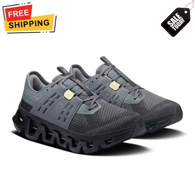 ON Men's Cloudswift Amp Stone | Black AUTHENTIC
