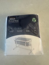 HALO BassiNest 2-in-1 Bedside Sleeper Fitted Sheets 2 Pack White