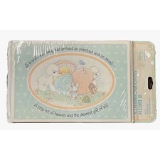 Vintage 1989 Hallmark Birth Announcements Precious Moments Our Precious Unisex