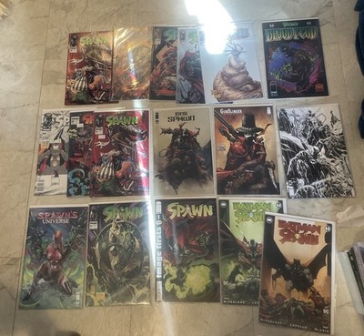 Spawn comic lot Spawn & Batman , King Spawn Gunslinger Spawn & More    