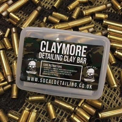 50cal Detailing Claymore Detailing Clay Bar 200g - Medium Grade