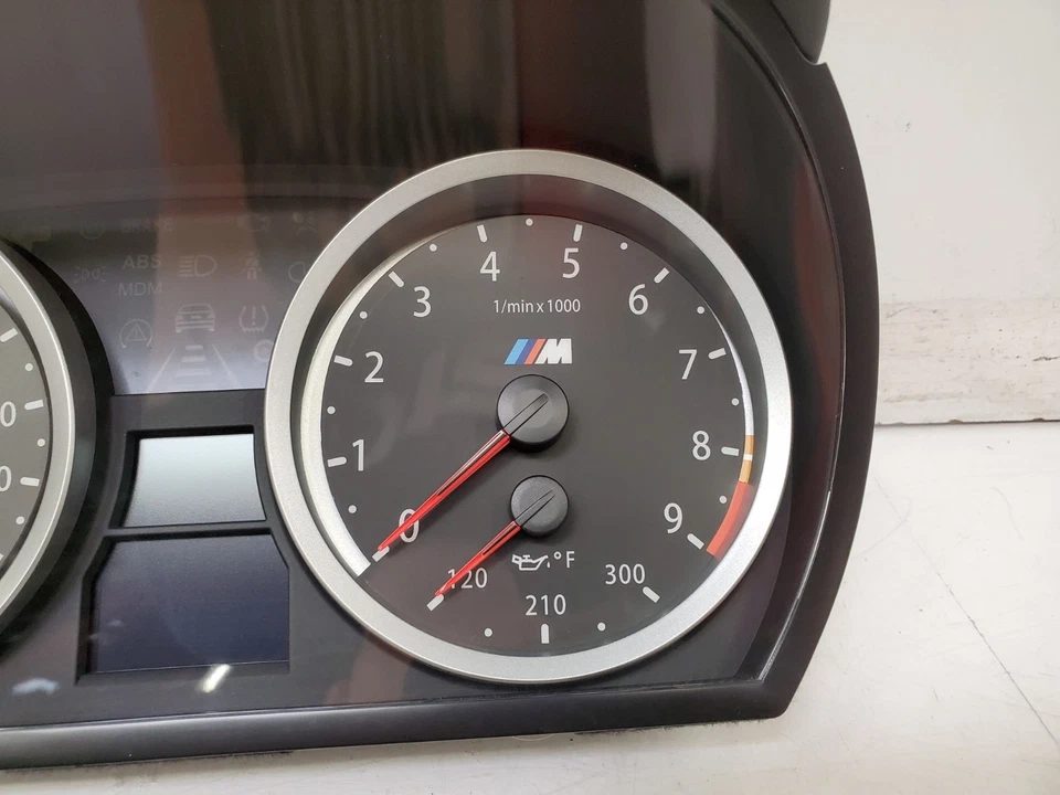 ✅ 08-13 OEM BMW E90 E92 E93 M3 velocímetro cuadro de instrumentos MT VDO Foto 3 de 4
