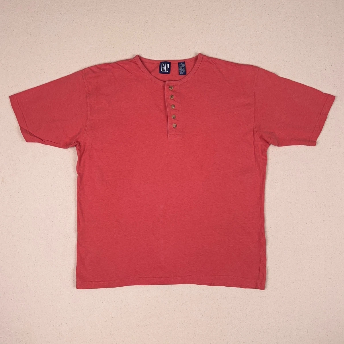 Gap Short Sleeve Red Shirts for Men for sale | eBay