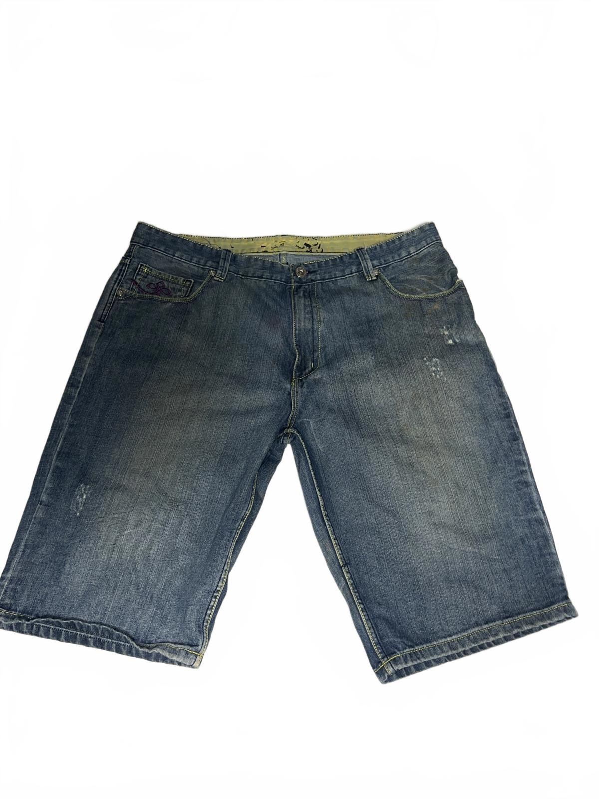 Vintage Pepe Jeans London Men's 42 Denim Shorts Y2K