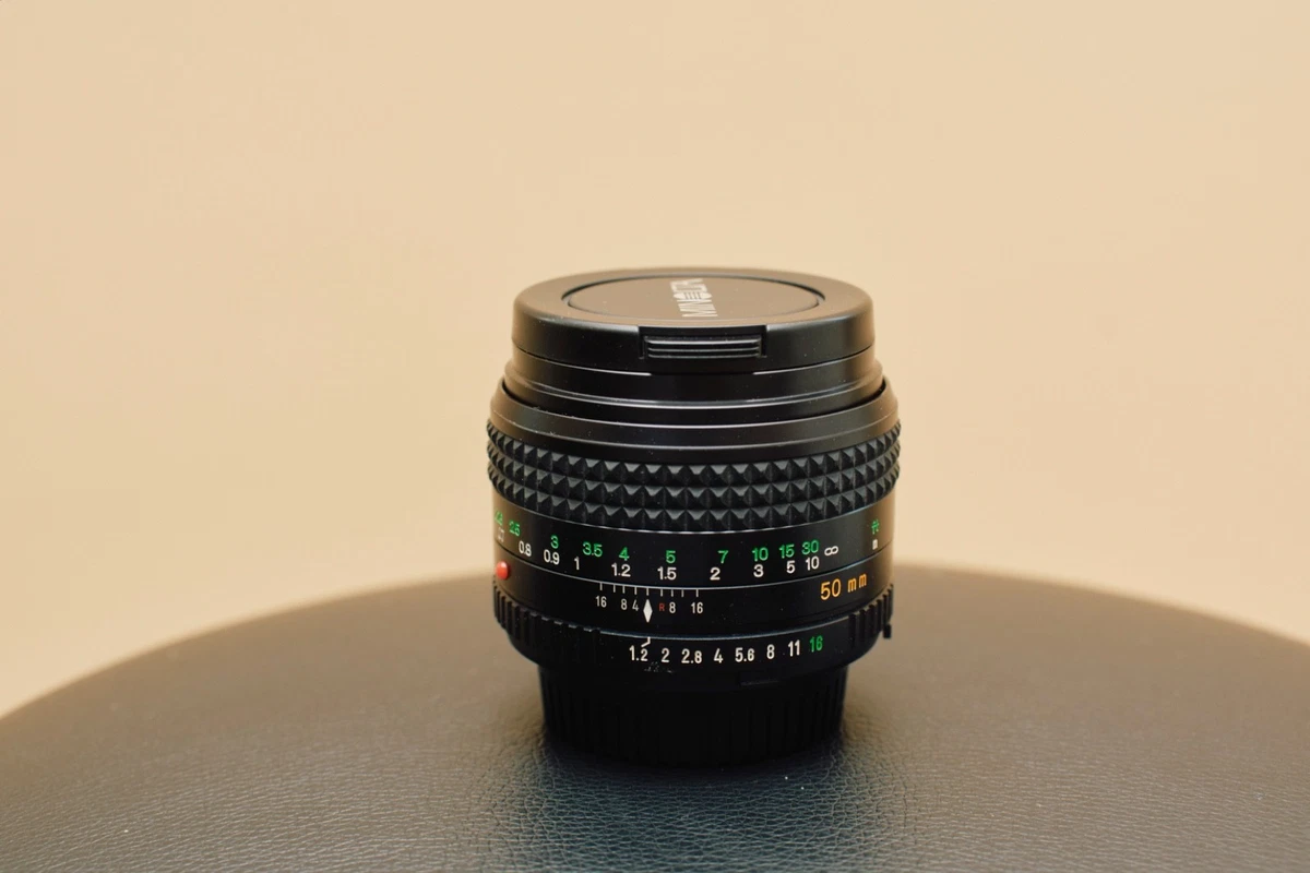 Minolta MD f/1.2 Camera Lenses 50mm Focal for sale | eBay