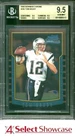 2000 BOWMAN CHROME #236 TOM BRADY RC PATRIOTS BGS 9.5