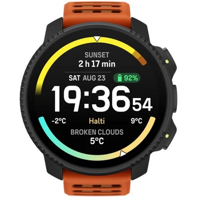 Suunto Vertical 2 SS051206000 LED Flashlight GPS Smartwatch Sports Watch Canyon