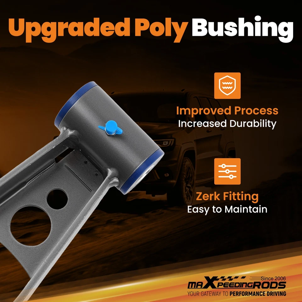 Kit de elevación delantera de 2" trasera grillete llaves de torsión para Dodge Durango 1998-2003 Foto 3 de 4