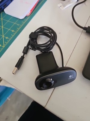 Logitech C310 HD Webcam - Black