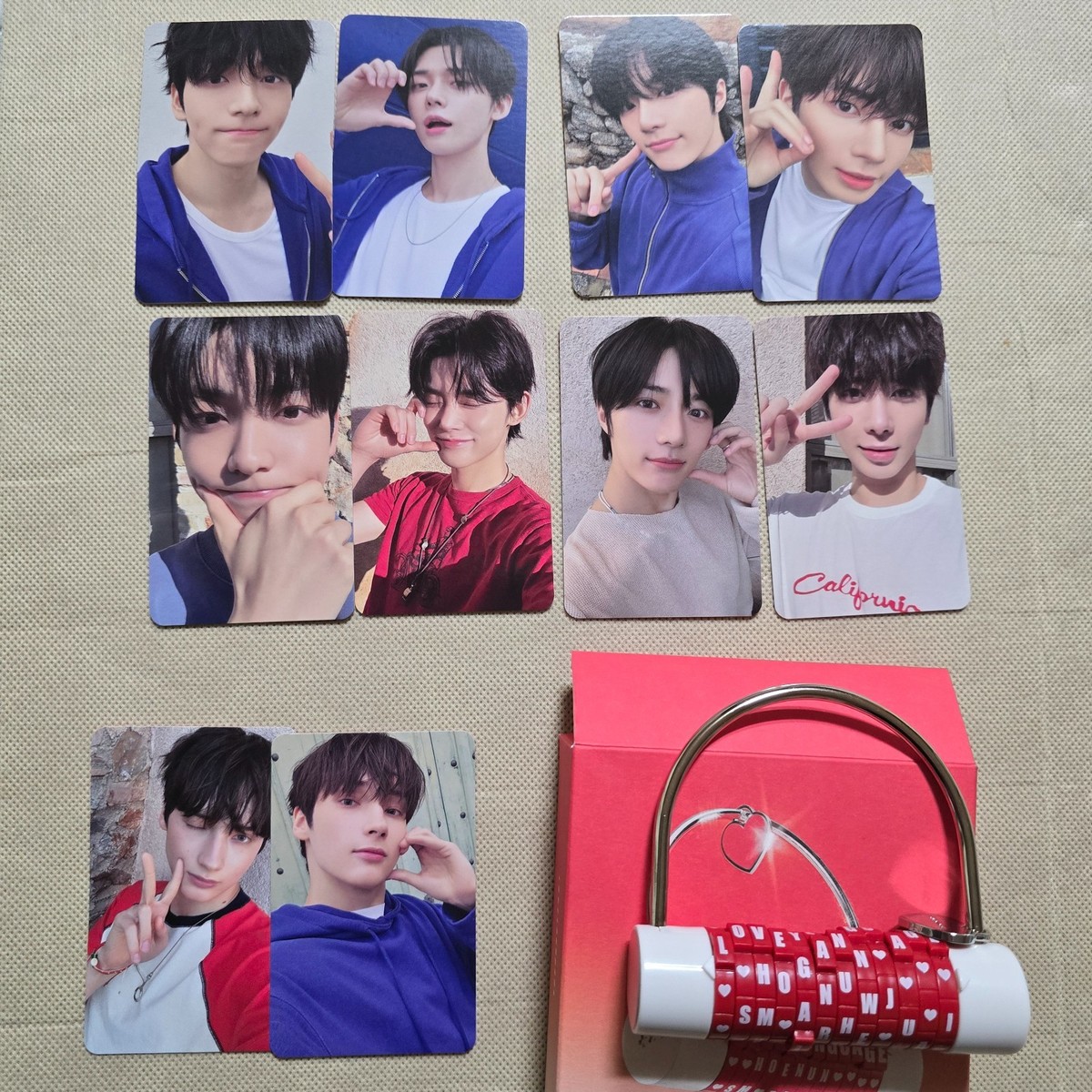 T X T ALBUM 'LOVELANGUAGE, ALBUM ORIGINAL PHOTOCARD SET & Love