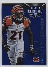 2014 Panini Totally Certified Platinum Blue 45/50 Darqueze Dennard #113 rp9