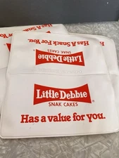 Vtg unused Little Debbie coupon keeper wallet plastic/vinyl McKee Baking Snak