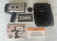 Vintage Canon AF 310XL Super 8mm Movie Film Camera W/ Case, Manual, Box Works