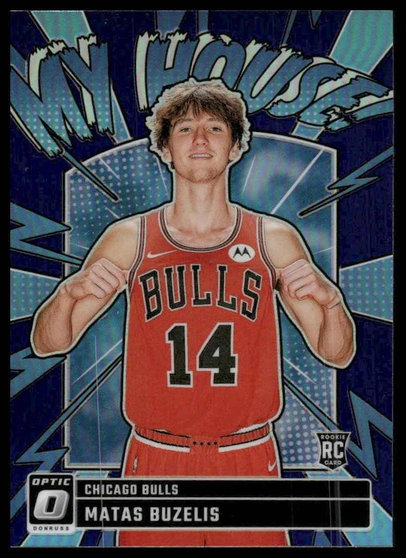2024-25 Donruss Optic #15 Matas Buzelis My House Purple
