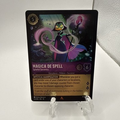 Magica de Spell Spiteful Sorceress 52/204 Whispers in the Well Cold Foil