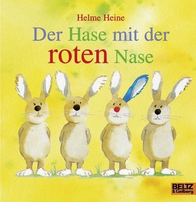 Der Hase mit der roten Nase Vierfarbiges Papp-Bilderbuch