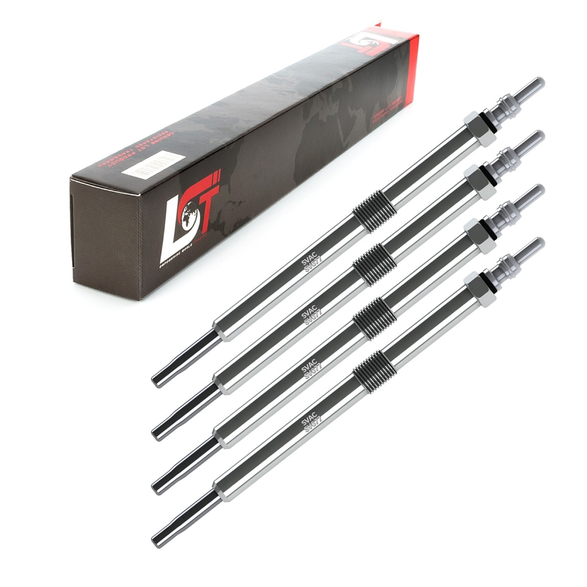 4X Glow Plugs For RENAULT Avantime Espace Laguna Master Trafic Vel Satis 11 Volt
