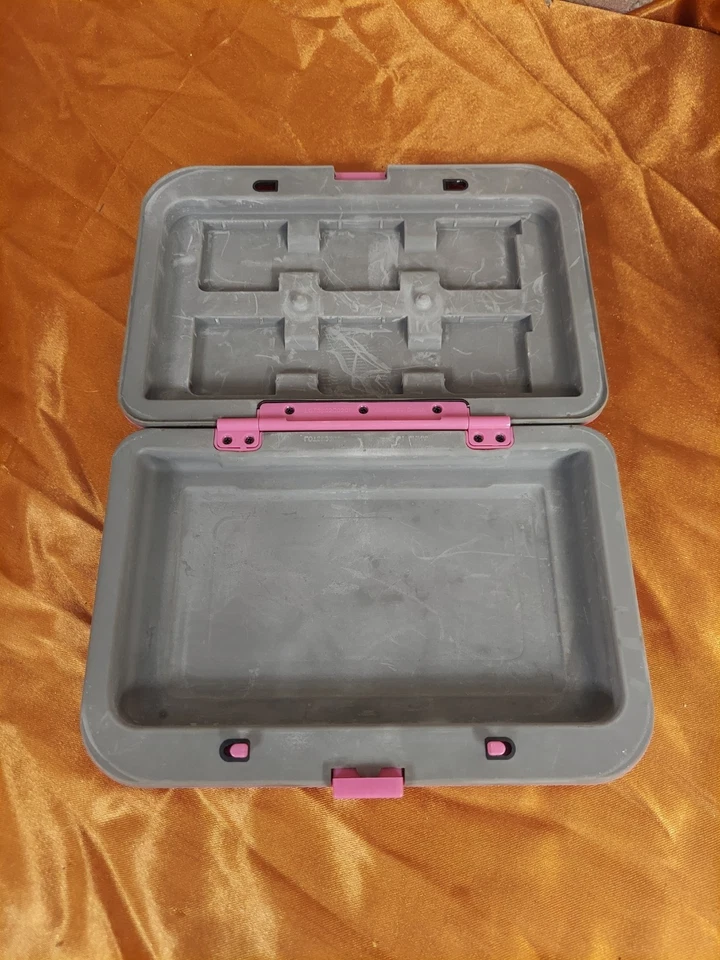 Estuche de transporte rígido rosa/púrpura para Nintendo 3DS XL portátil y juegos Foto 2 de 2