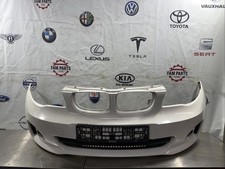 BMW SERIES 1 118d 2012 E82 E88 COUPE FRONT BUMPER ALPINE WHITE 300