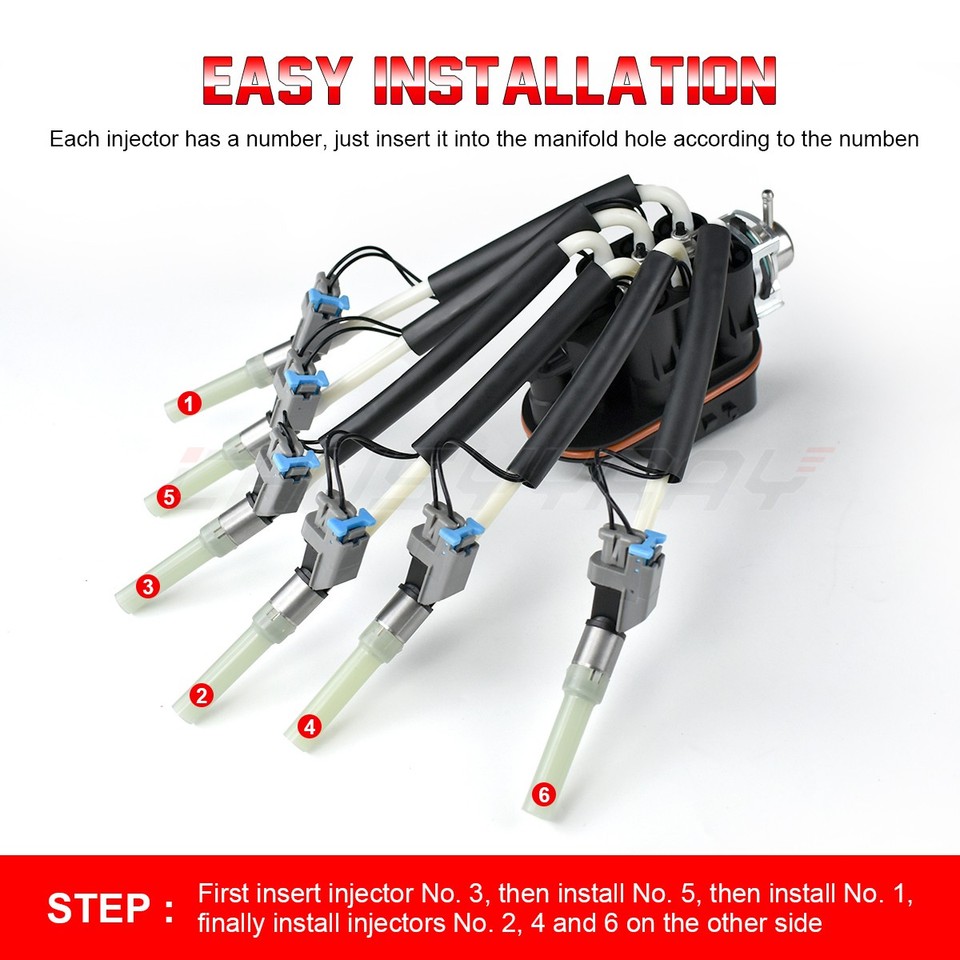 Upgraded spider fuel injector For 1995-2002 gmc/chevy trucks 5.7l | eBay