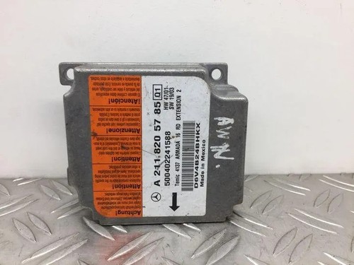 MERCEDES-BENZ E W211 Airbag-Steuergerät 2118205785 500402241588 22372806