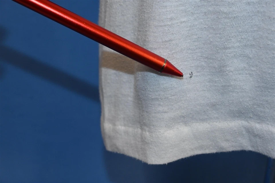 vintage 80s LA84 LOS ANGELES OLYMPIC GAMES SHOOTING PRADO PARK t-shirt SMALL S - Image 4 of 4