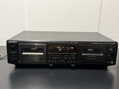 SONY ダブルカセットデッキ TC-WE805S Sony TC-WE805S Pro-Grade Dual Tape Deck (tape Decks Not Working