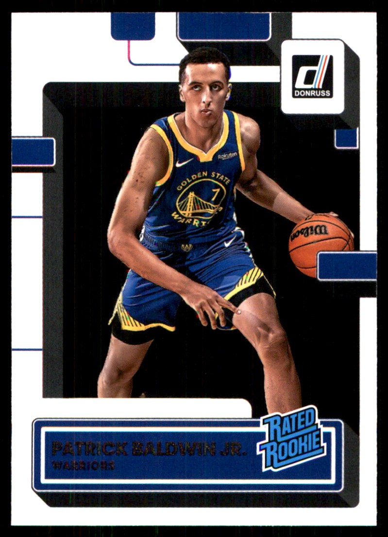 Patrick Baldwin Jr. 2022-23 Donruss #228 Warriors NBA READ FREE SHIPPING