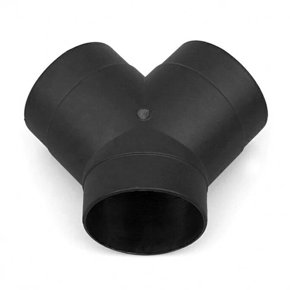 Conector de salida de conducto de ventilación de aire de 75 mm pieza en Y y solapa de válvula para calentador diésel EE. UU. Foto 3 de 4