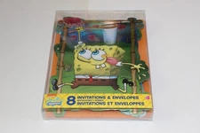 SpongeBob SquarePants Party Invitations Envelopes 8ct Premium DesignWare
