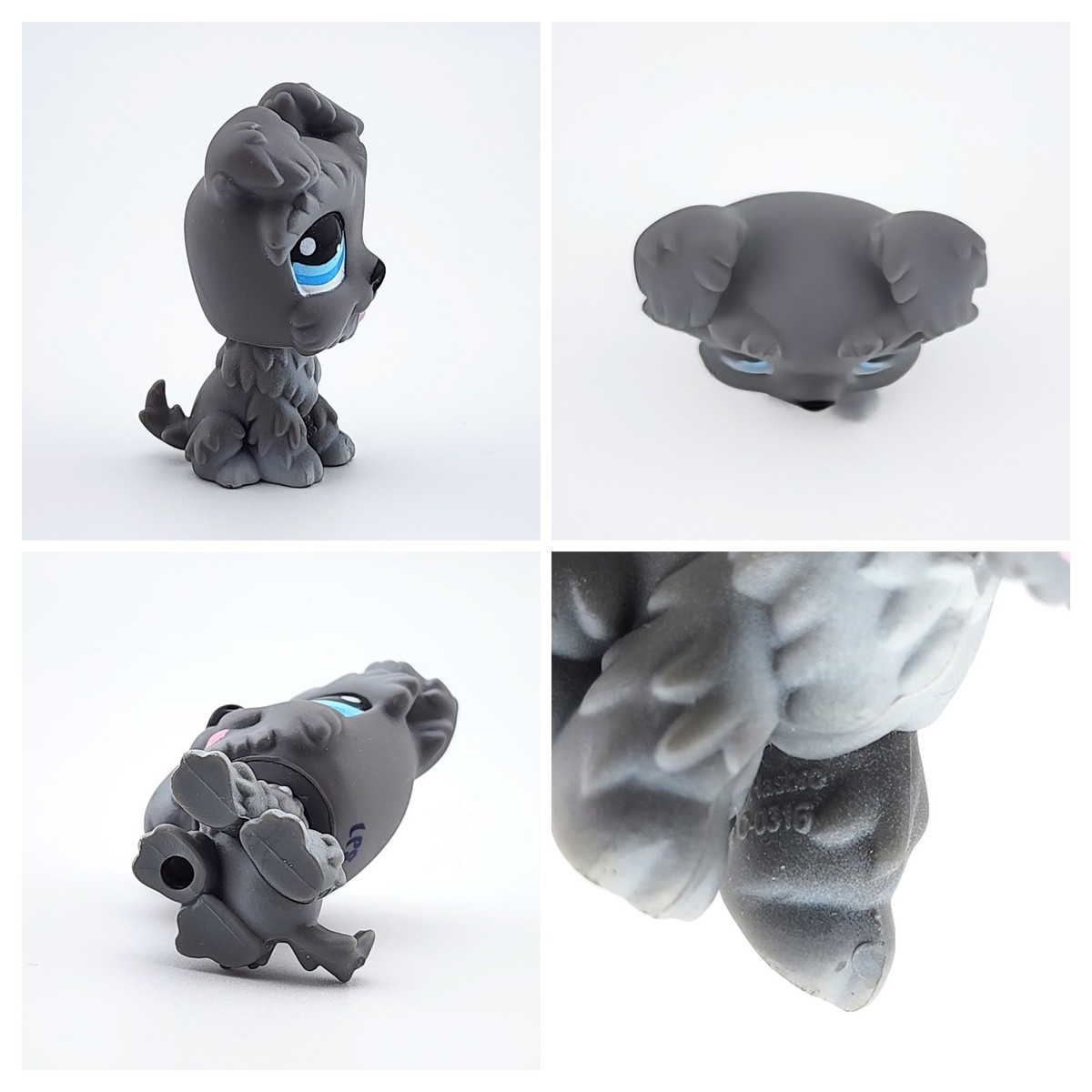 LITTLEST PET SHOP Pet Styles Salon #496 Owl #1393 Dog #1593 Monkey