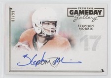 2014 Press Pass Gameday Gallery Gold 7/99 Stephen Morris #GG-SM Auto 0e3